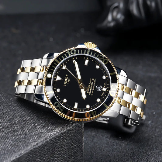 Tissot Seastar 1000 Powermatic 80 Black Dial 43MM Men's Watch T120.407.22.051.00