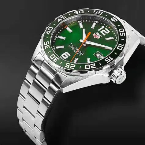 Tag Heuer Formula 1 Limited Edition Green Dial Watch for Men - WAZ1017.BA0842