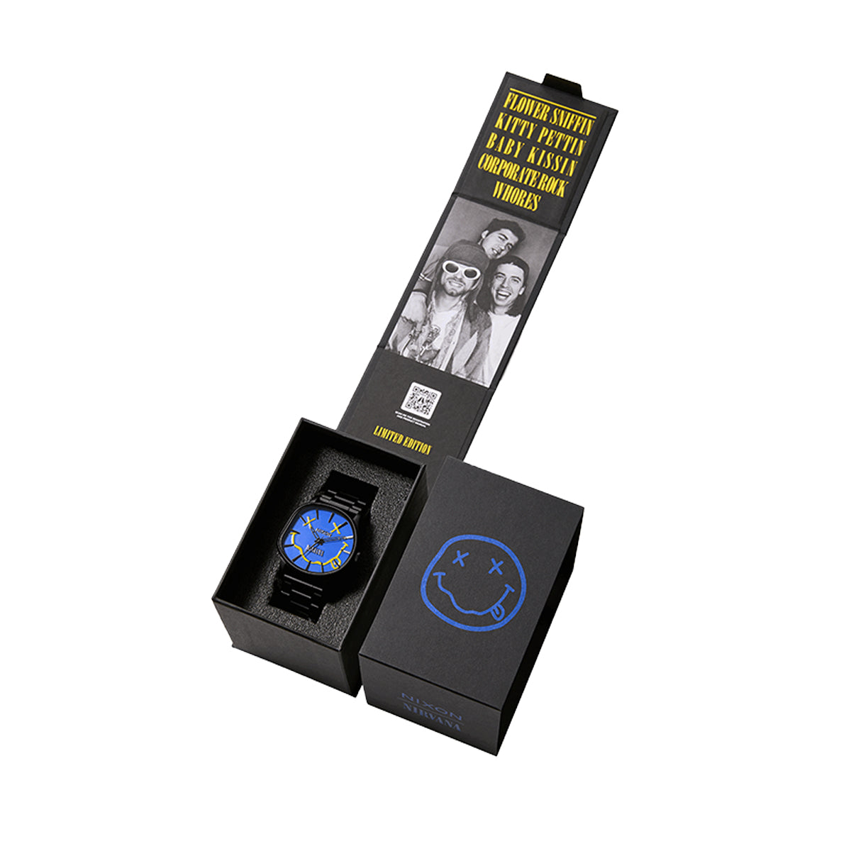 NIXON Mod. NIRVANA SENTRY WOBBLE LIMITED EDITION-4