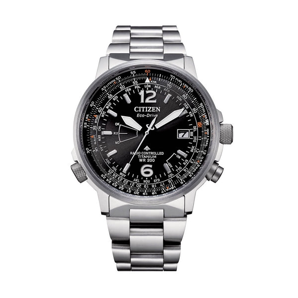 CITIZEN Mod. RADIOCONTROLLED Pilot Super Titanium-0