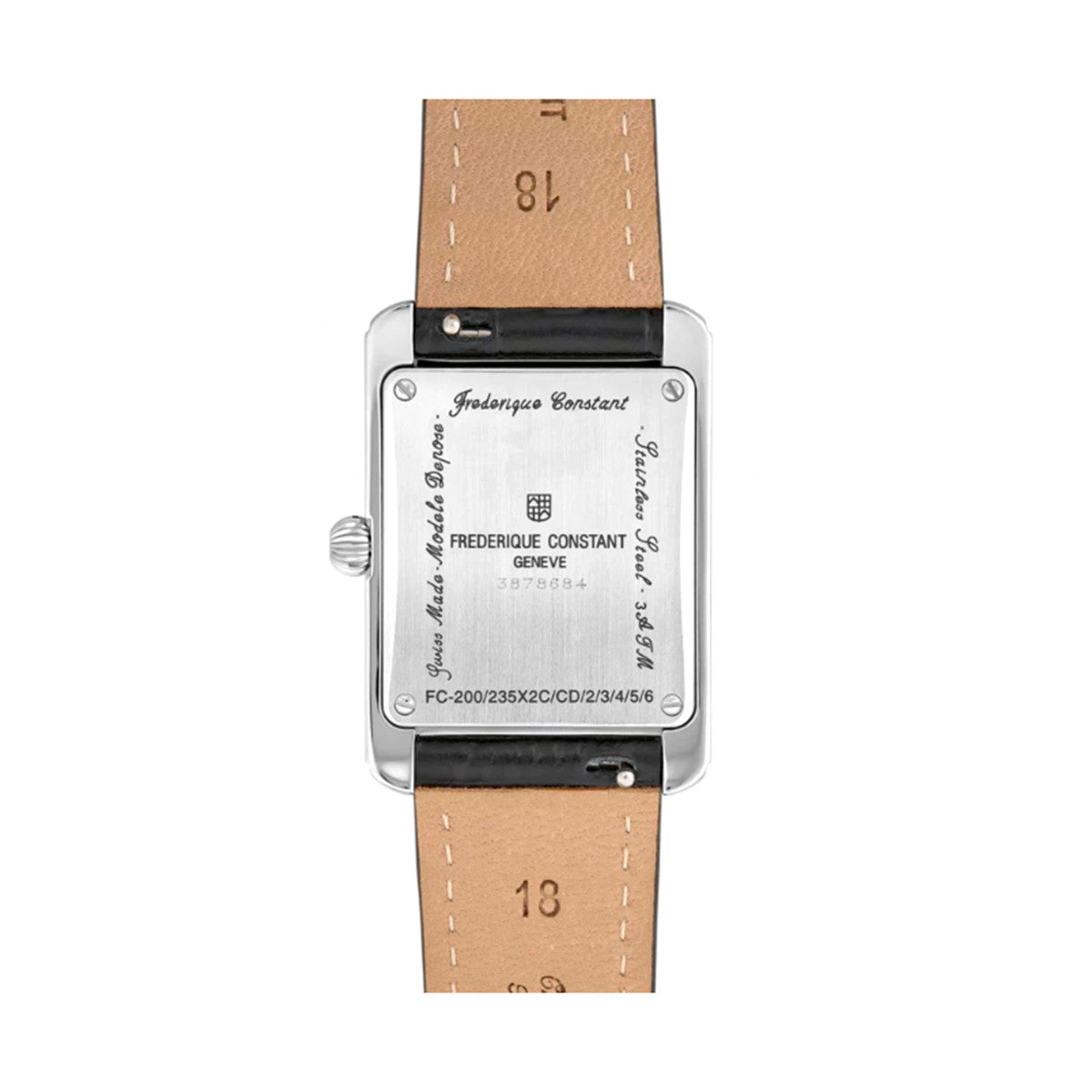 FREDERIQUE CONSTANT Mod. CLASSIC CARRÉE SMALL SECOND-2