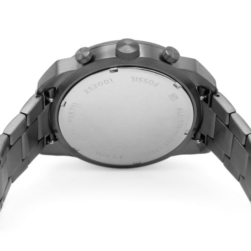 Fossil FS5711 Bronson Chronograph Smoke Blue Steel Watch