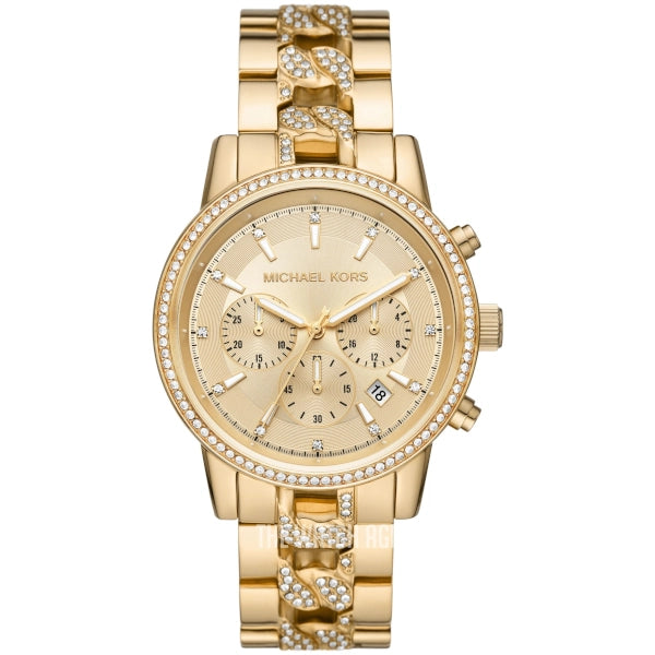 Michael Kors Ritz Chronograph Gold-Tone Watch MK6937