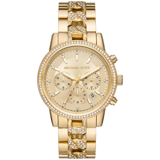 Michael Kors Ritz Chronograph Gold-Tone Watch MK6937