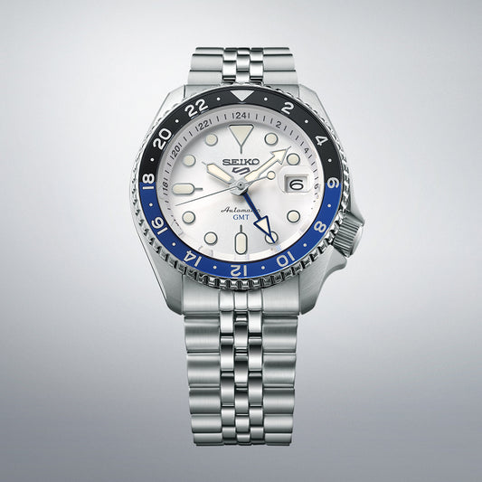 SEIKO 5 Mod. SPORTS AUTOMATIC GMT - WHITE-1