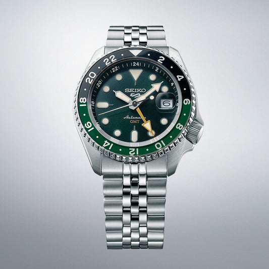 SEIKO 5 Mod. SPORTS AUTOMATIC GMT - FOREST GREEN-1