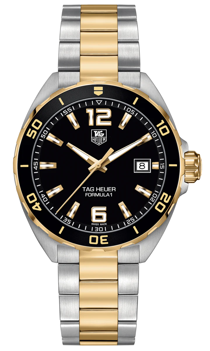 Tag Heuer Formula 1 Quartz Bezel Plated Watch for Men - WAZ1121.BB0879