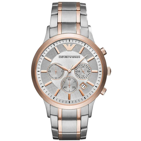 Emporio Armani AR11077 Men's Two Tone Watch
