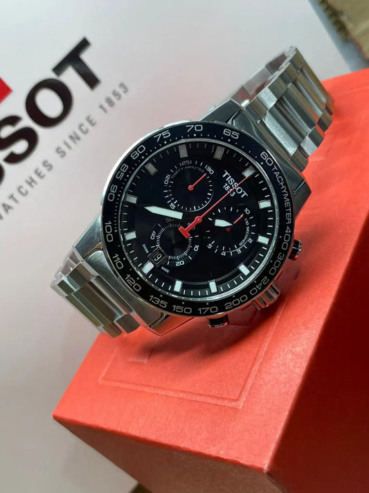 Tissot Chrono Black Dial Stainless Steel Men's Watch T125.617.11.051.00