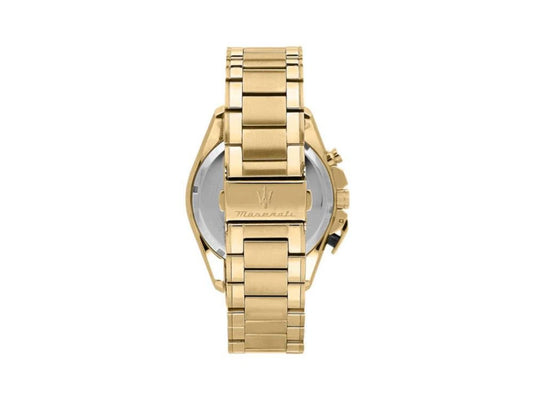 Maserati Traguardo R8873612041 Quartz Watch Gold- Black 45 mm
