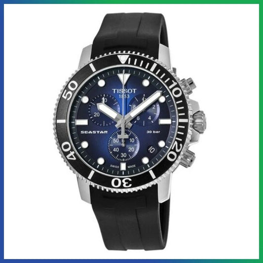 Tissot Seastar 1000 Chronograph Quartz Watch 45.5mm - T120.417.17.041.00