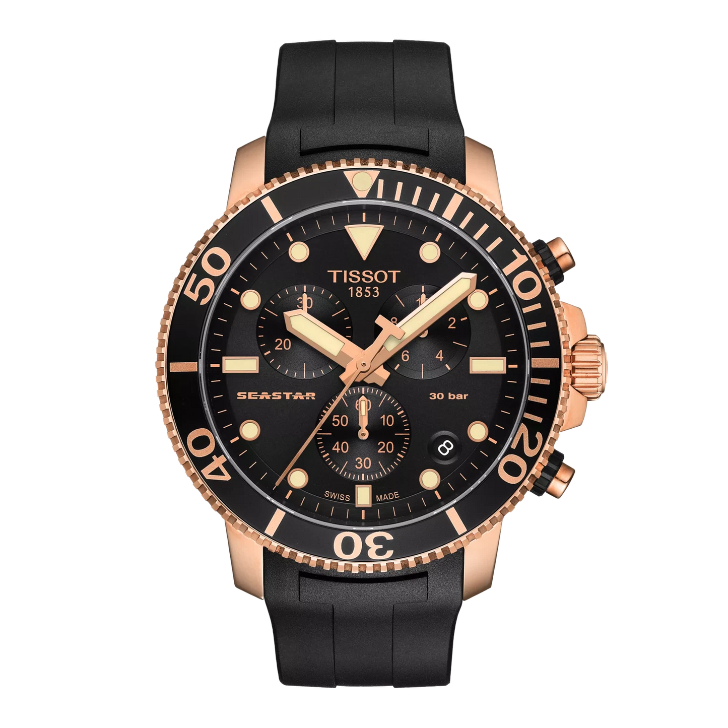 Tissot Seastar 1000 Chronograph Quartz Watch 45.5mm - T120.417.37.051.00