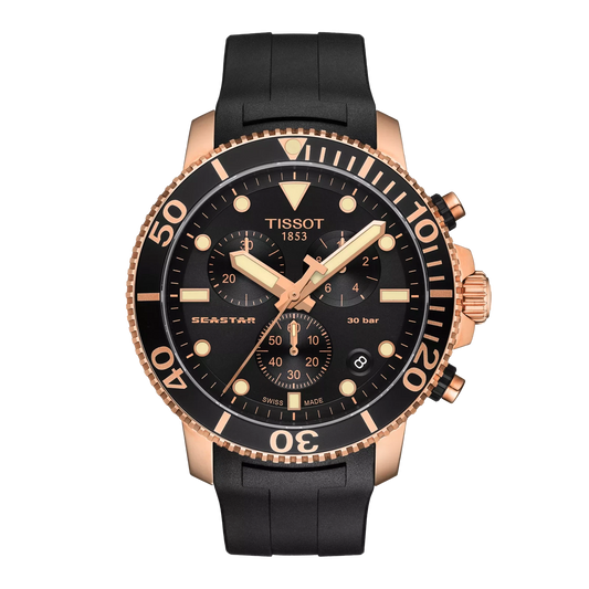 Tissot Seastar 1000 Chronograph Quartz Watch 45.5mm - T120.417.37.051.00