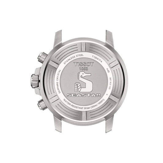 Tissot Men's 45.5mm Seastar 1000 Chronograph Watch Model: T120.417.11.091.01