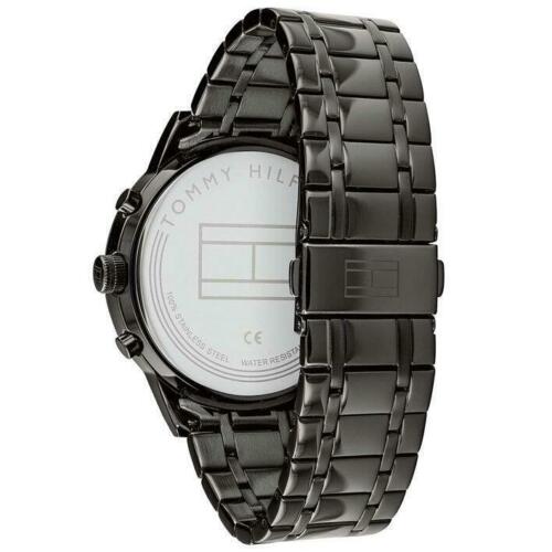 Tommy Hilfiger 1791633 Watch Man's Chronograph Blue & Black