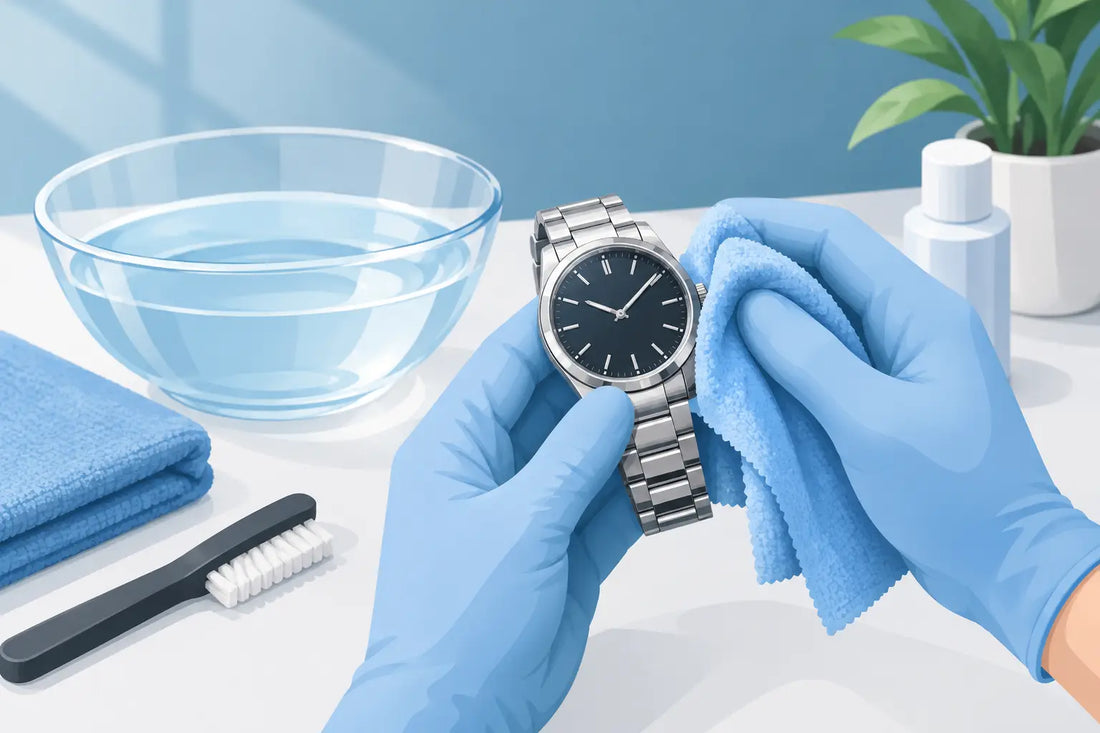 How to Clean Stainless Steel Watches Safely