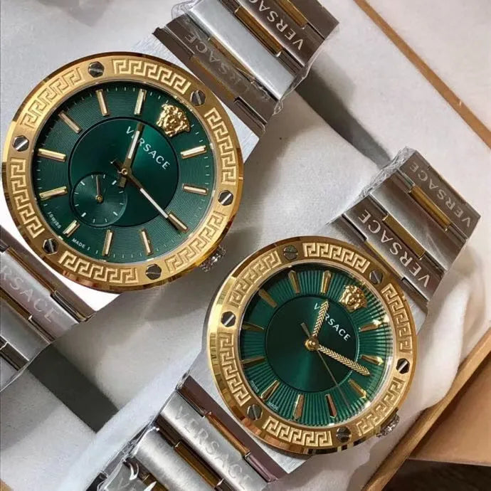 Greca VEVI00420 VEVH00720 Pair Wrist Watch