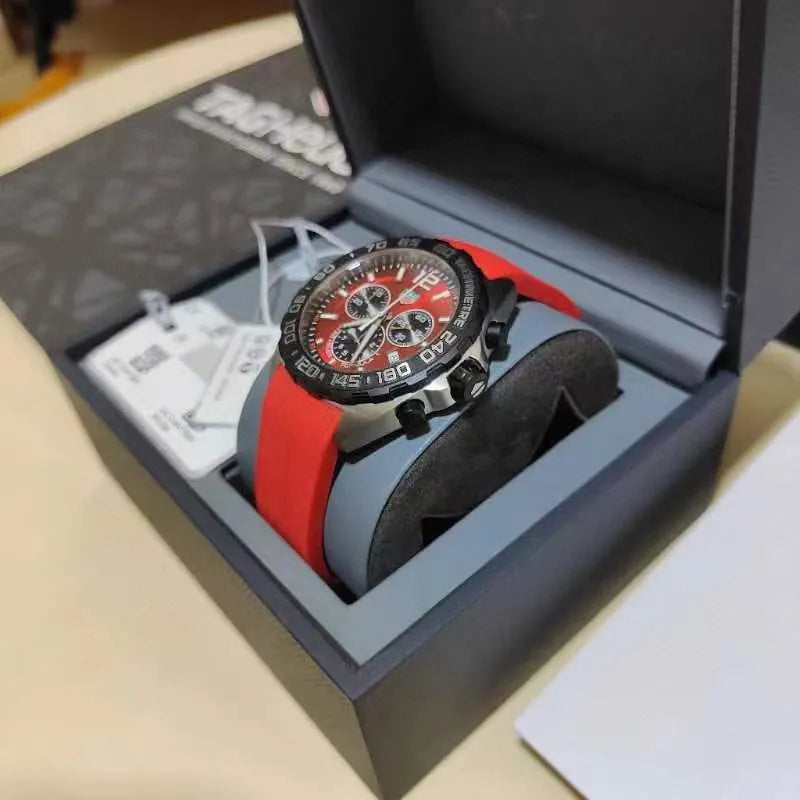 Formula 1 Red Chronograph Quartz Men’s Watch - CAZ101AN.FT8055