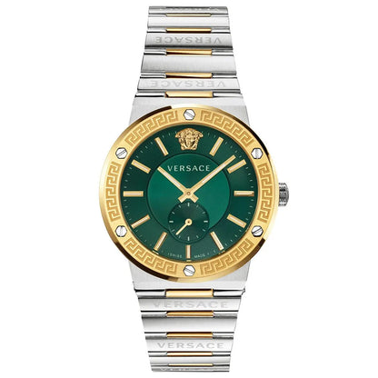 Men's Watch Greca Two-Tone Green Dial - VEVI00420