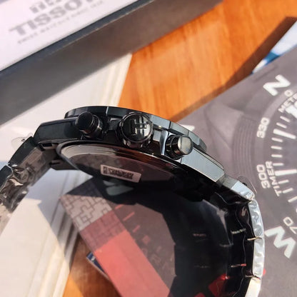 Tissot T-Sport Chronograph Quartz Black Dial Men's Watch -T125.617.33.051.00