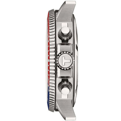 Tissot Seastar 1000 Chronograph Blue Dial Silver Steel Strap Watch For Men - T120.417.11.041.03