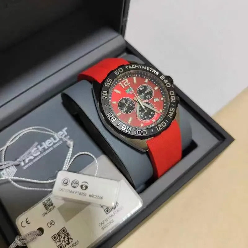 Formula 1 Red Chronograph Quartz Men’s Watch - CAZ101AN.FT8055