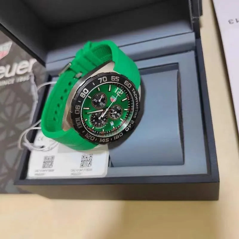 Formula 1 Green Chronograph Quartz Men’s Watch - CAZ101AP.FT8056
