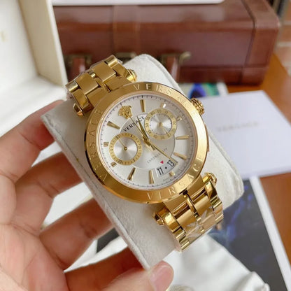 Versace Aion VE1D00419 Gold Chronograph Men's Watch