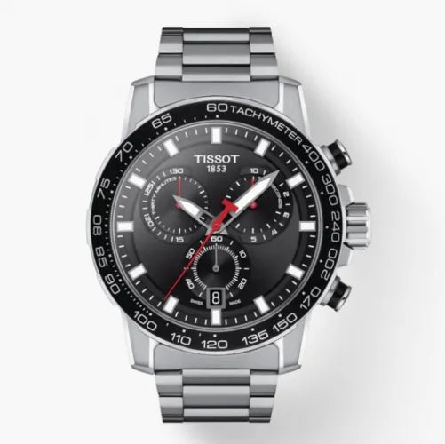 Tissot Chrono Black Dial Stainless Steel Men's Watch T125.617.11.051.00