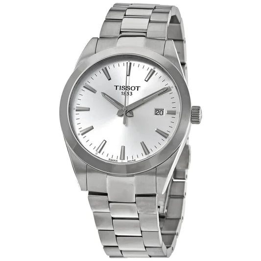 Tissot Gentleman Silver Dial Watch For Men - T127.410.11.031.00