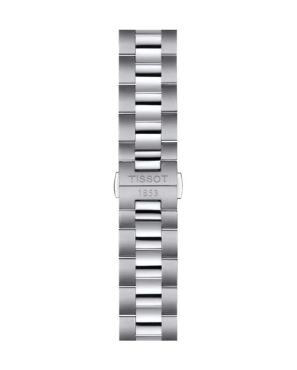 Tissot Gentleman Silver Dial Silver Steel Strap Watch For Men - T127.410.11.031.00