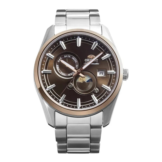 Orient Stretto Sun and Moon Automatic RA-AK0313Y30B Men's Watch