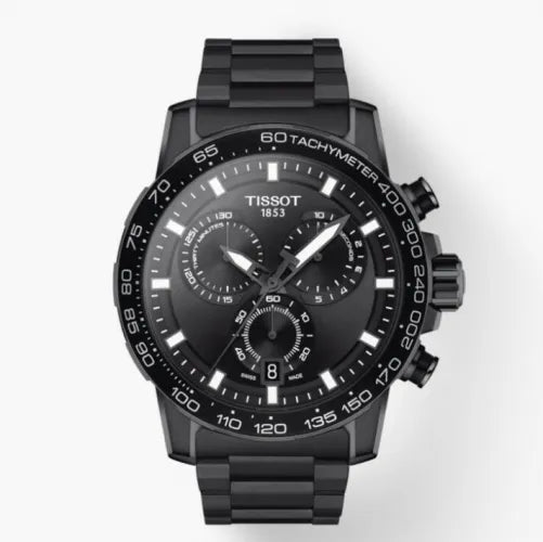 Tissot T-Sport Chronograph Quartz Black Dial Men's Watch -T125.617.33.051.00