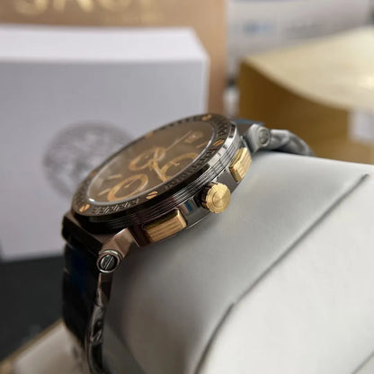 Men's Watch Greca Logo Chrono 43mm - VEZ900521