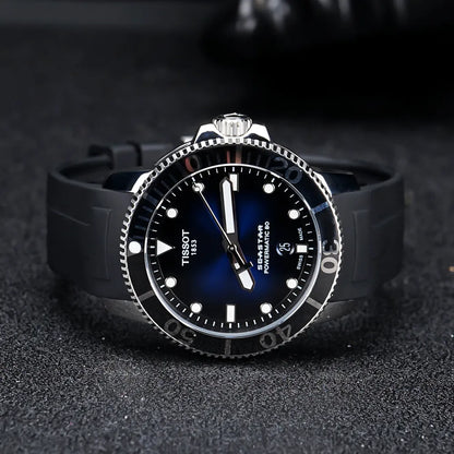 Tissot Seastar 1000 Powermatic 80 Black Dial 43MM Men's Watch T120.407.17.041.00
