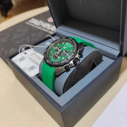 Formula 1 Green Chronograph Quartz Men’s Watch - CAZ101AP.FT8056