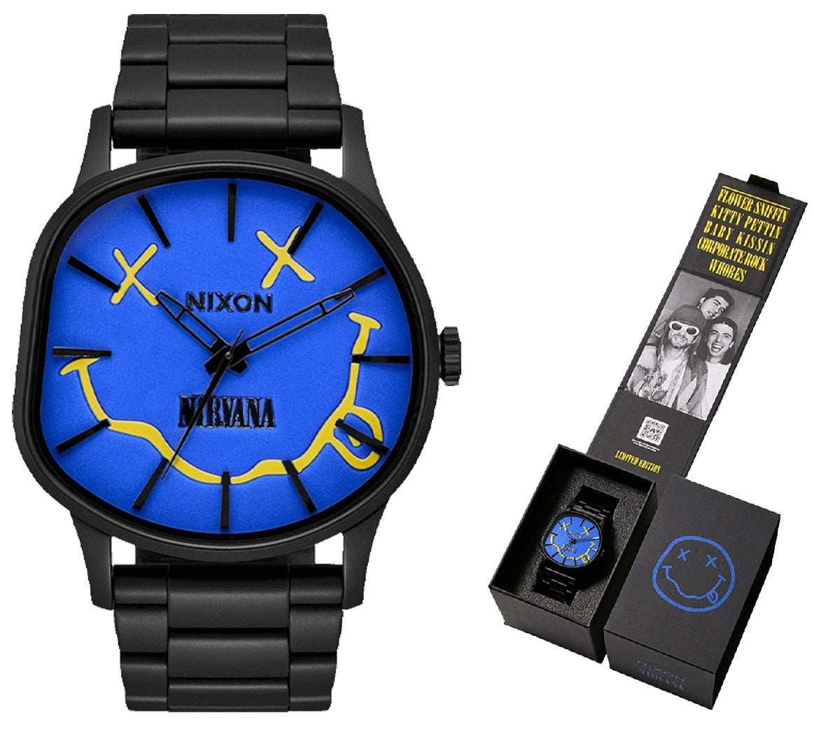 NIXON Mod. NIRVANA SENTRY WOBBLE LIMITED EDITION-0