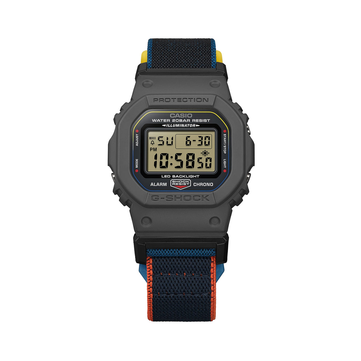 CASIO G-SHOCK Mod. THE ORIGIN - MAGNETIC CLAP STRAP SERIE - GREY-2
