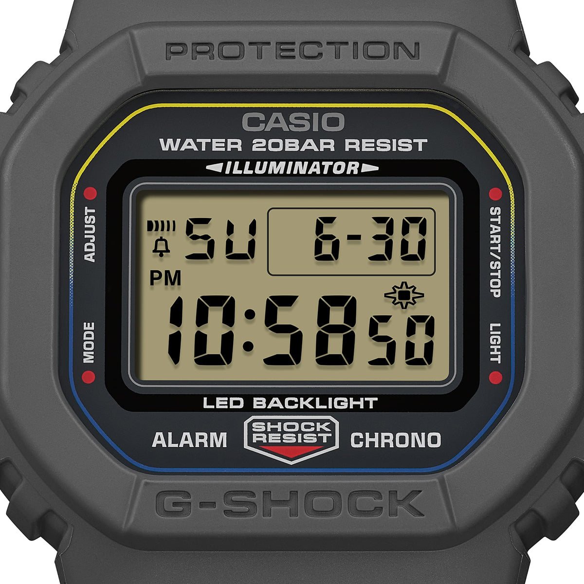 CASIO G-SHOCK Mod. THE ORIGIN - MAGNETIC CLAP STRAP SERIE - GREY-4