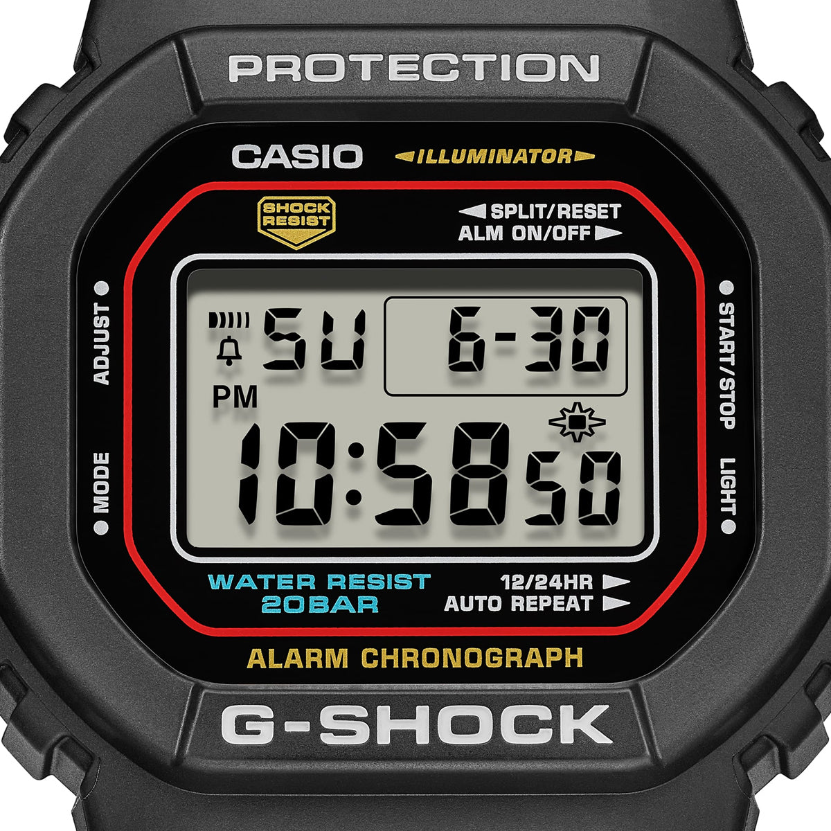 CASIO G-SHOCK Mod. THE ORIGIN - RE-EDITION SUPER ILLUMINATOR-4