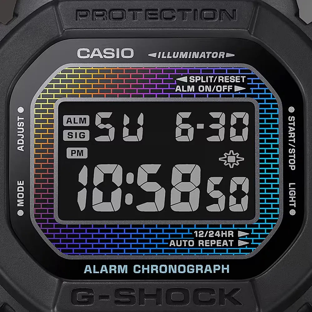 CASIO G-SHOCK Mod. THE ORIGIN - RAINBOW BRICK WALL SERIE-1