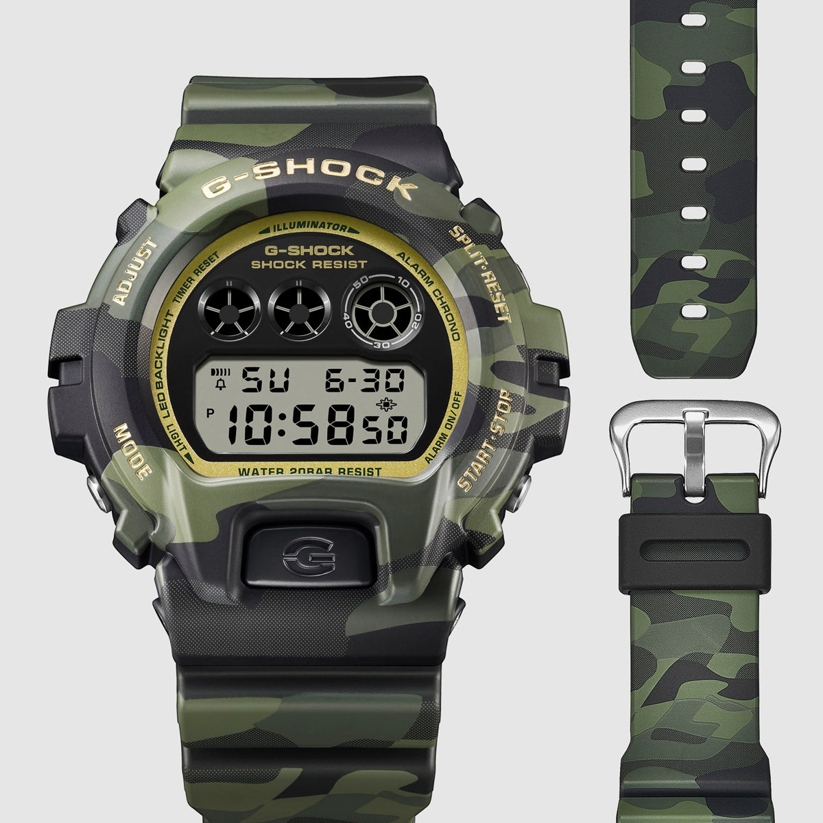 CASIO G-SHOCK Mod. BOLD CAMO AND GOLD SERIE-4