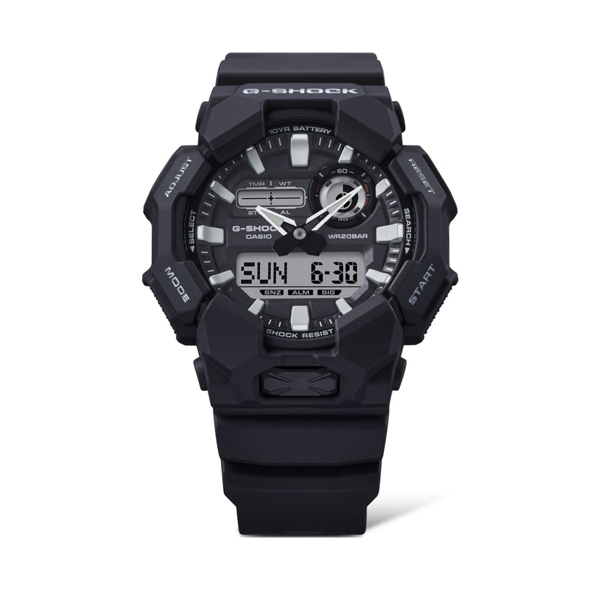 CASIO G-SHOCK Mod. NEW RUGGED BASIC Digital 10-Year Battery-10
