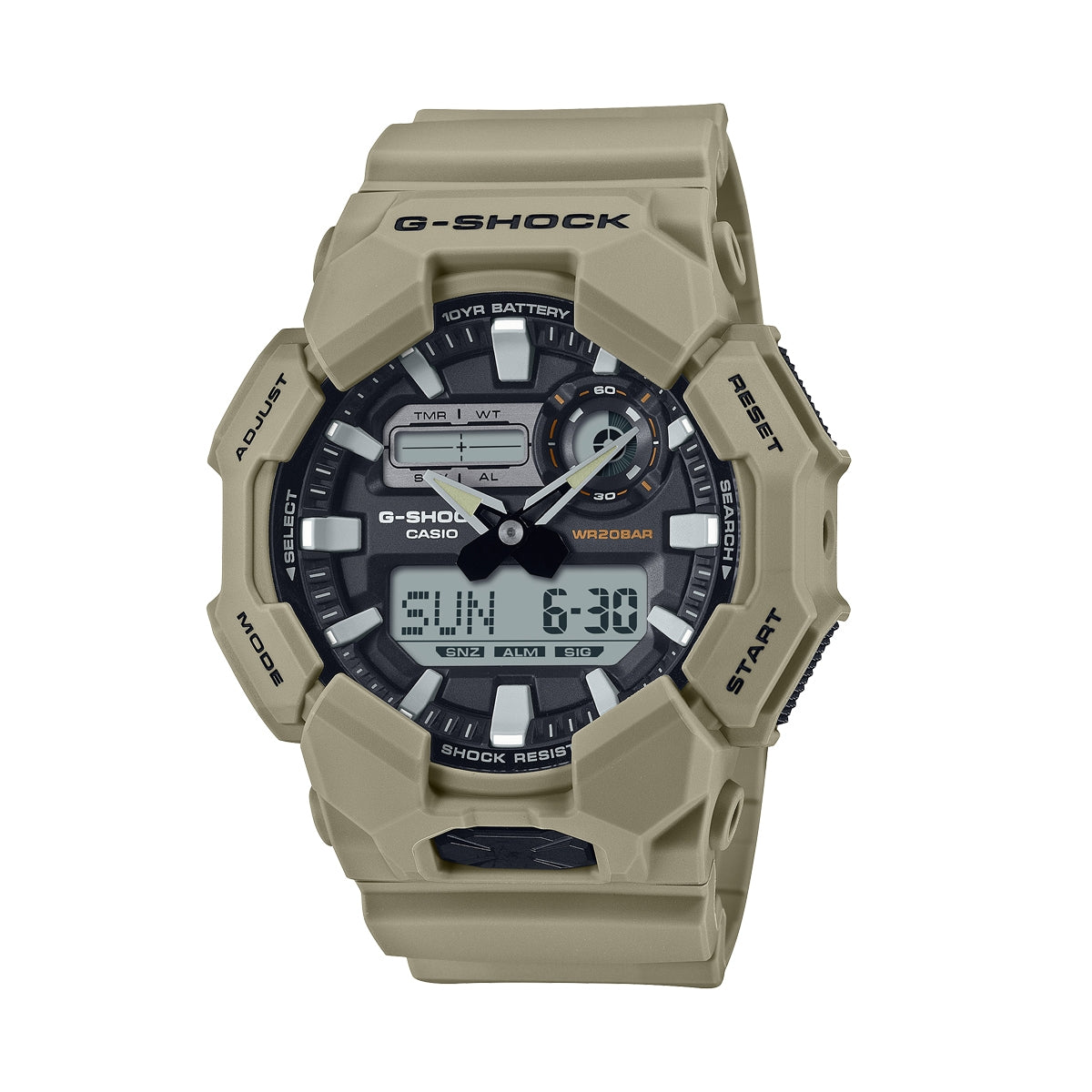 CASIO G-SHOCK Mod. NEW RUGGED BASIC Digital 10-Year Battery-0