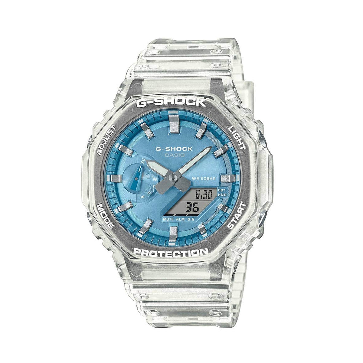 CASIO G-SHOCK Mod. BRIGHT METALLIC - LIGHT BLUE-0