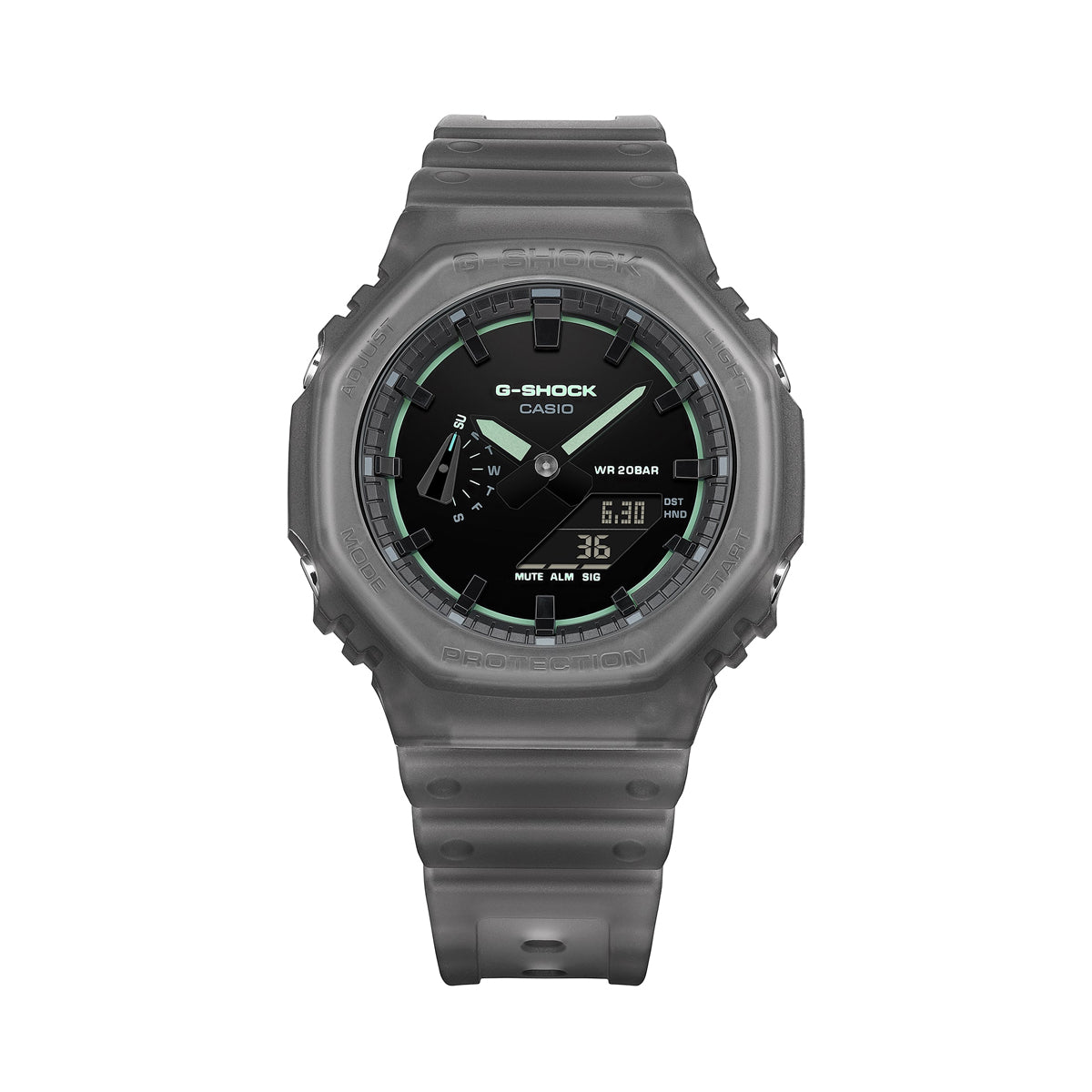 CASIO G-SHOCK Mod. OAK - SMOKE LIGHT SERIE - BLACK-2