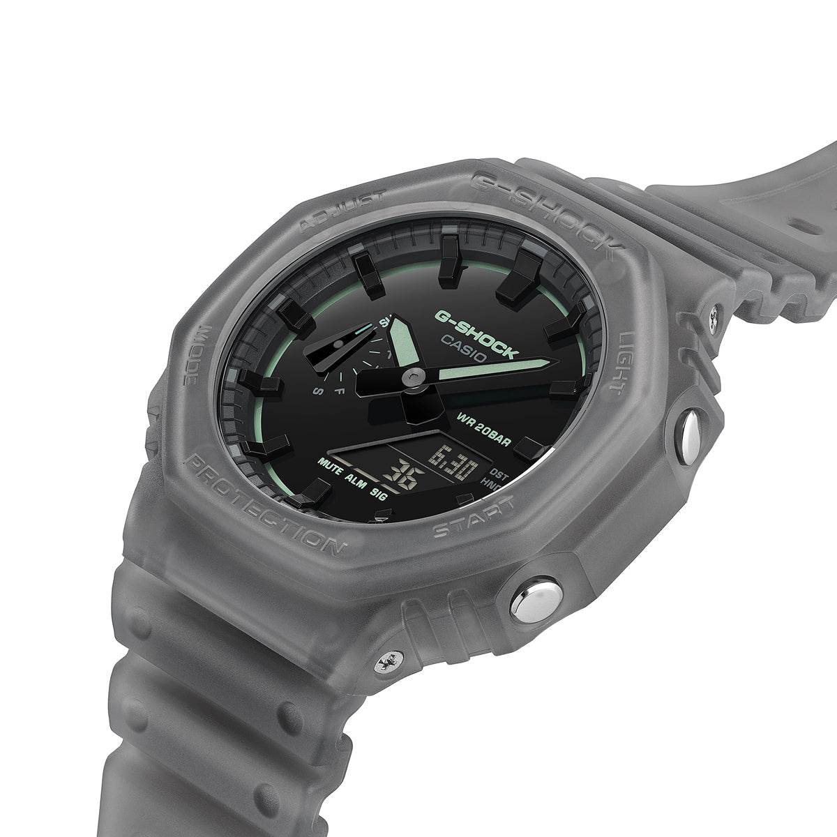 CASIO G-SHOCK Mod. OAK - SMOKE LIGHT SERIE - BLACK-4