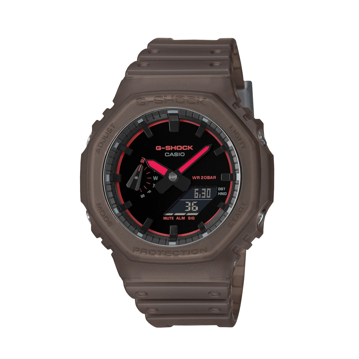 CASIO G-SHOCK Mod. OAK - SMOKE LIGHT SERIE - BROWN-0