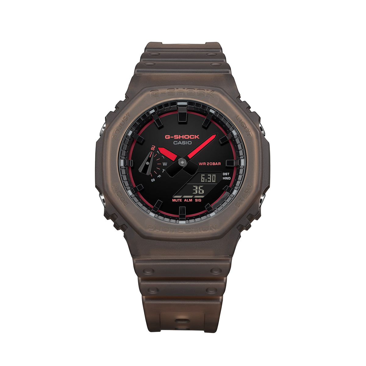 CASIO G-SHOCK Mod. OAK - SMOKE LIGHT SERIE - BROWN-1