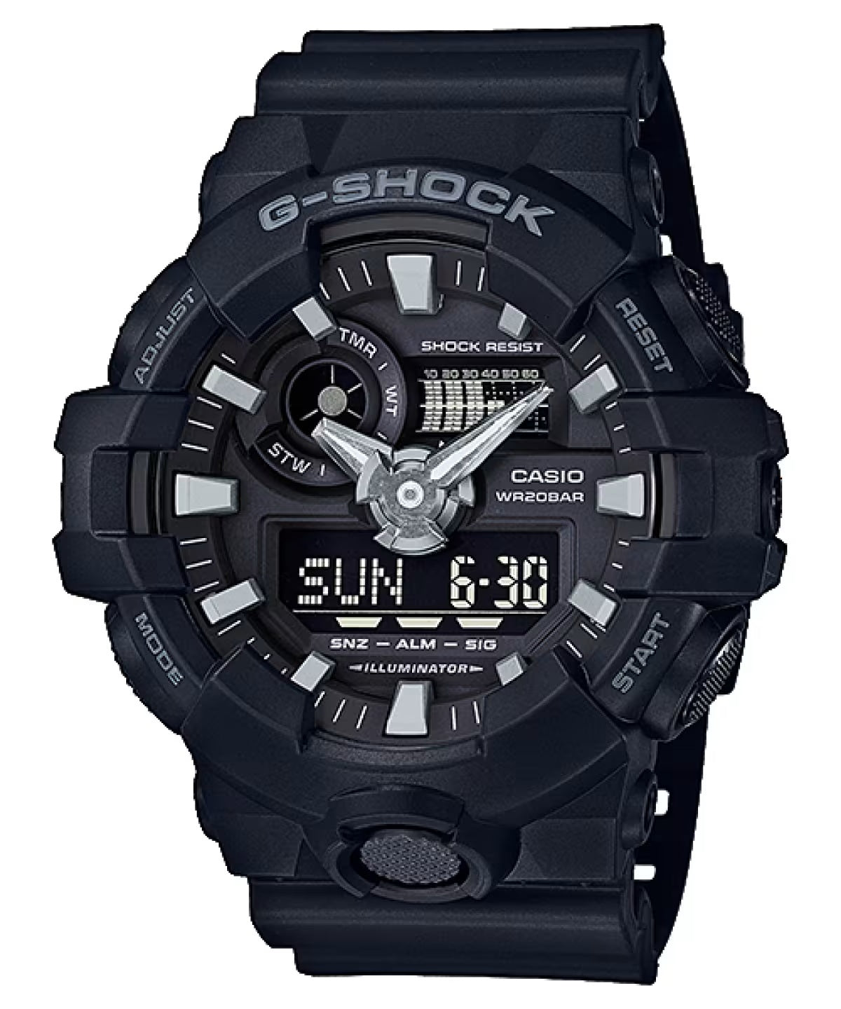 CASIO G-SHOCK Mod. OVERSIZED FULL BLACK-0